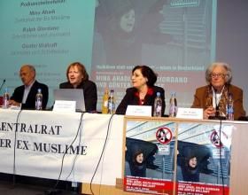 Wallraff, Schmidt-Salomon, Ahadi und Giordano (v.l.n.r.)