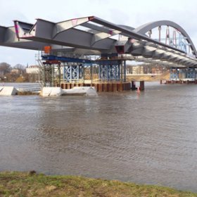 Waldschlösschenbrücke, 2011 / Foto: bausituation-dresden.com