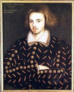 Bild: wikimedia.org/wikipedia/commons/thumb/8/8d/Marlowe-Portrait-1585.jpg