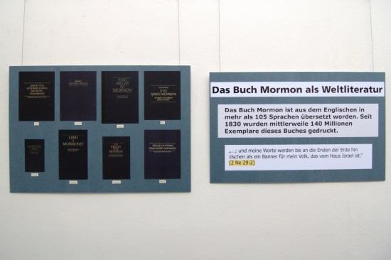 "Das Buch Mormon als Weltliteratur" (Foto: Jan-Martin Steitz)