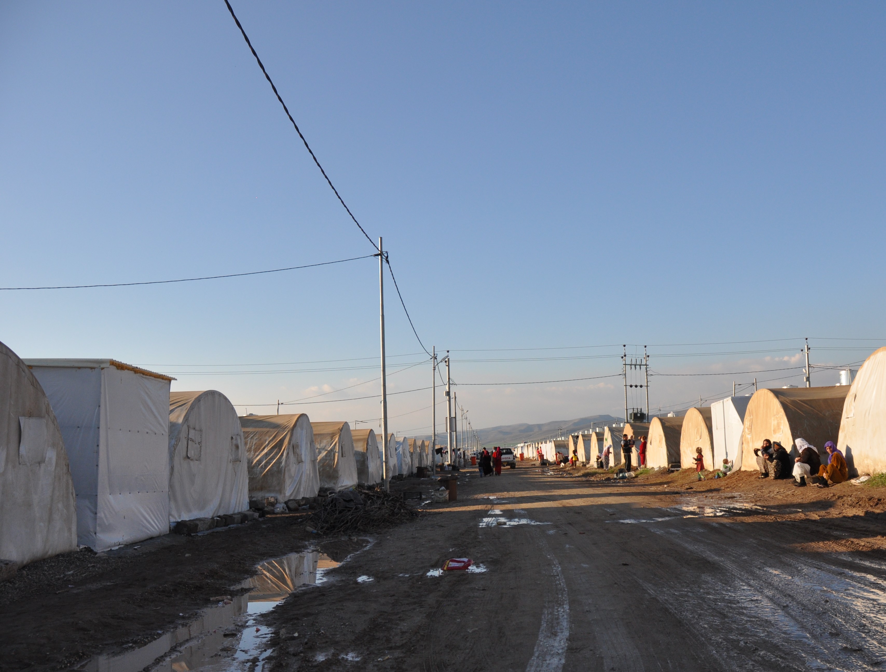 Flüchtlingslager beherbergen nur die Hälfte der Vertriebenen Gemeinschaften in der kurdischen Region in Irak (autonome Gebiete), Foto: © M.E. Çağlıdil