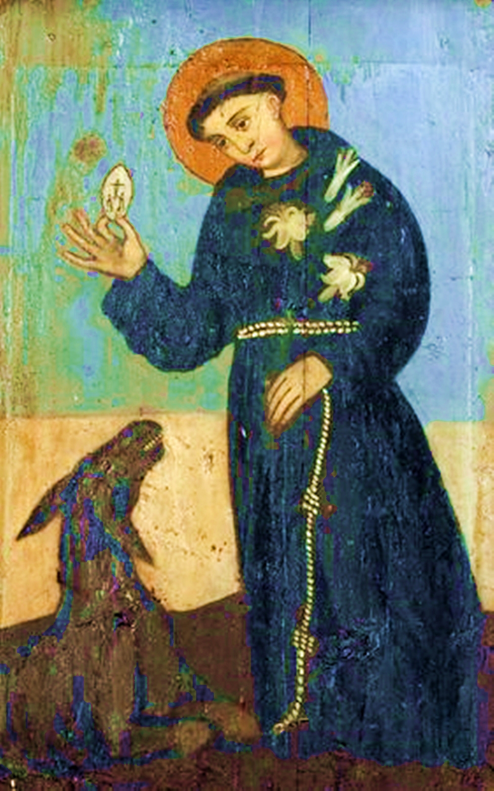 Der Heilige Franziskus zähmt den Wolf von Gubbio (Photo: 123RF - 7176706)