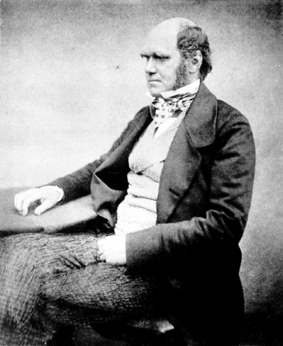Charles Darwin im Alter von 51 Jahren, kurz nach der Veröffentlichung des Buches On the Origin of Species
