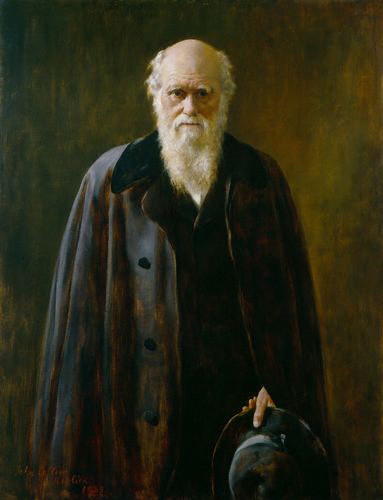 Darwin kurz vor seinem Tod. Gemälde von John Collier / gemeinfrei