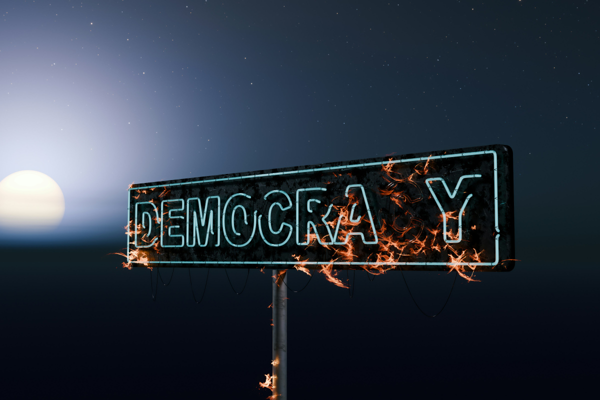 Bedrohte Demokratie