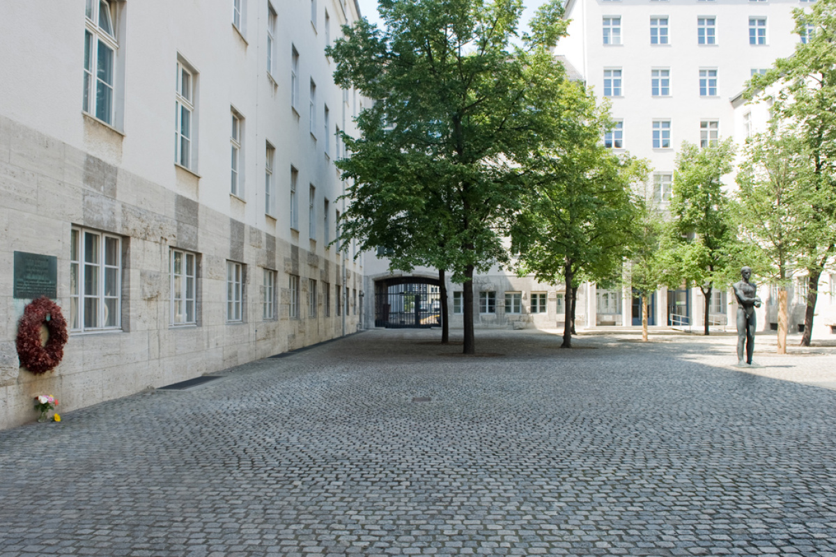 Innenhof des Bendler-Blocks, Foto: © Evelin Frerk