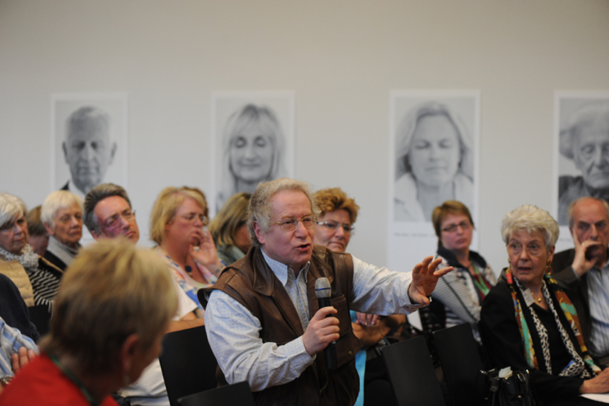 Diskussionen mit dem Publikum