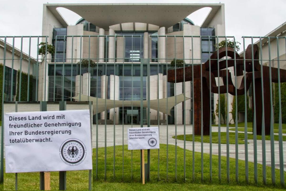 Kundgebung vor dem Bundeskanzleramt