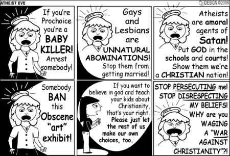 Christliche Heuchelei