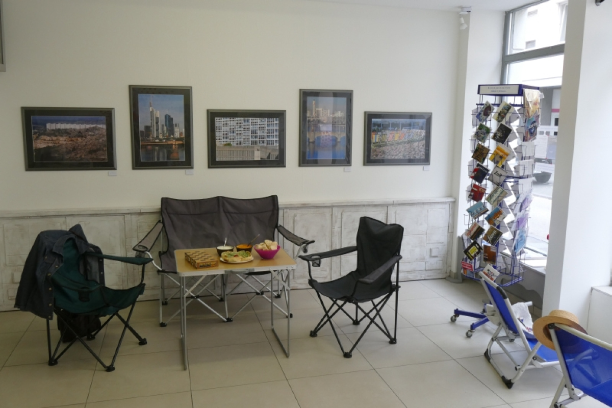 Vor der Finissage
