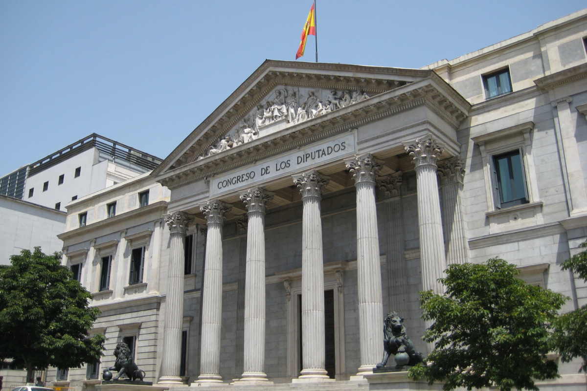 Palacio de las Cortes, Sitz des Abgeordnetenhauses