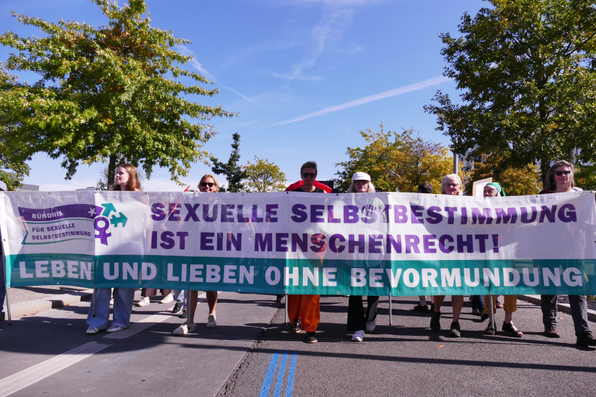 Aktionstag für sexuelle Selbstbestimmung