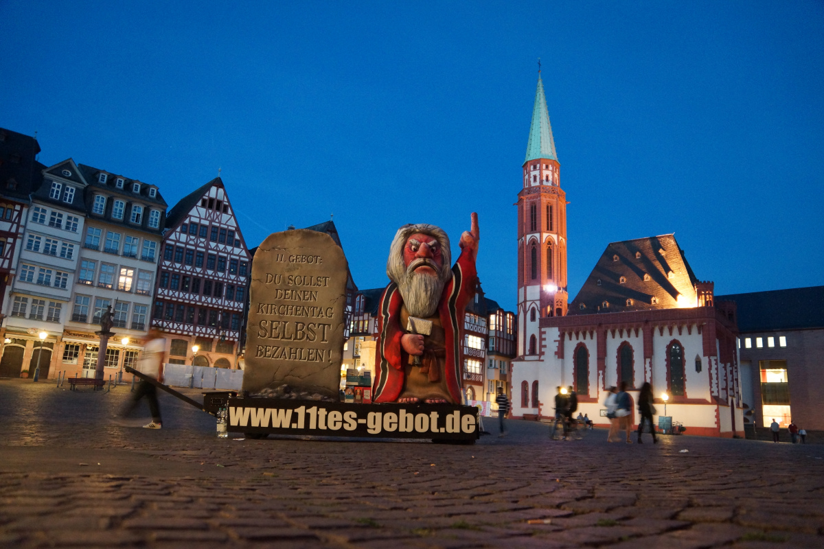 "11. Gebot" auf dem Frankfurter Römer