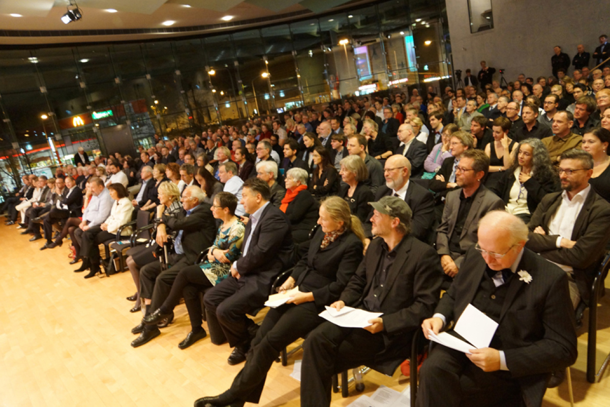 Festakt der GBS in der Neuen Nationalbibliothek Frankfurt