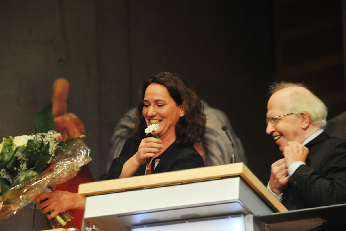 Ricarda Hinz und Carsten Frerk