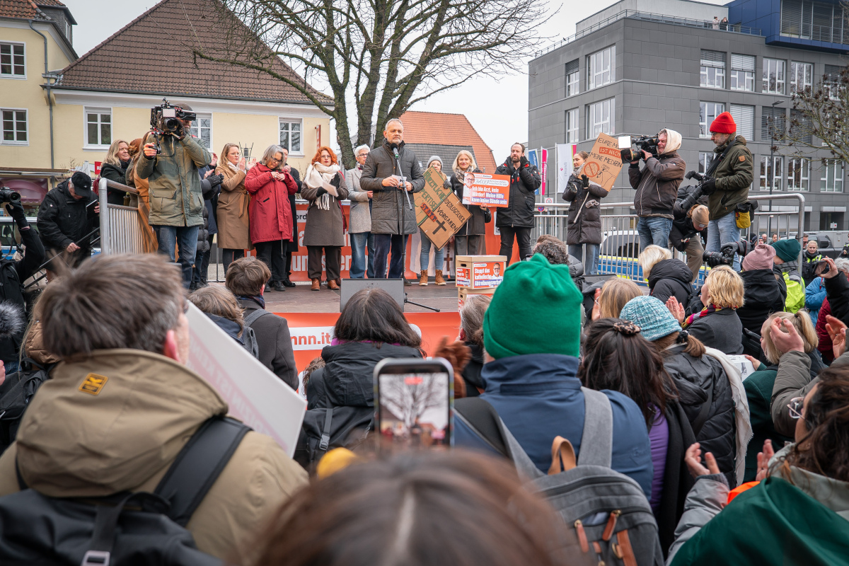 Der Protagonist des Prozesses spricht