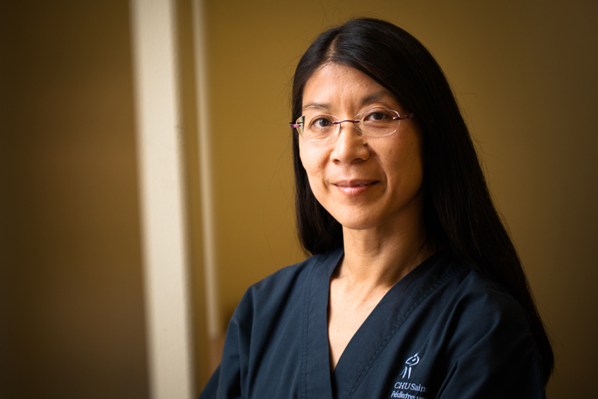 Die Präsidentin der 'Ärzte ohne Grenzen", Dr. Joanne Liu