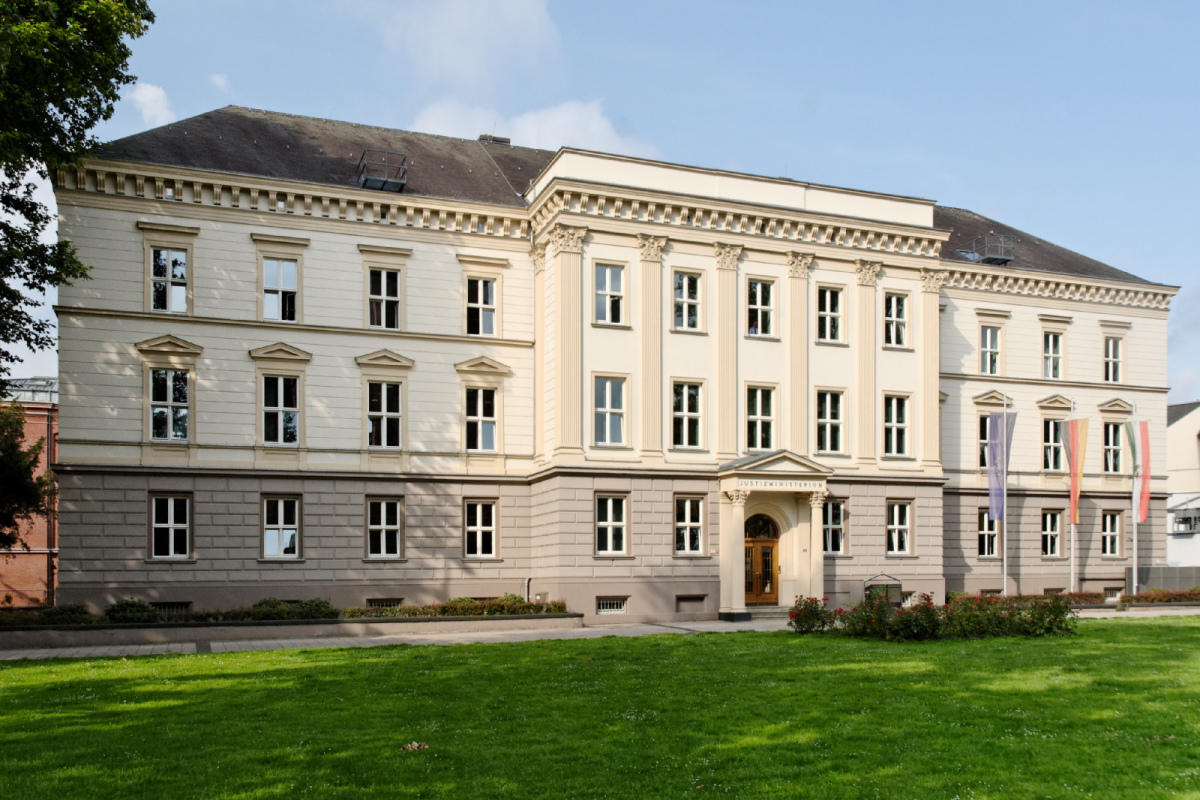 Hauptsitz des Justizministeriums NRW