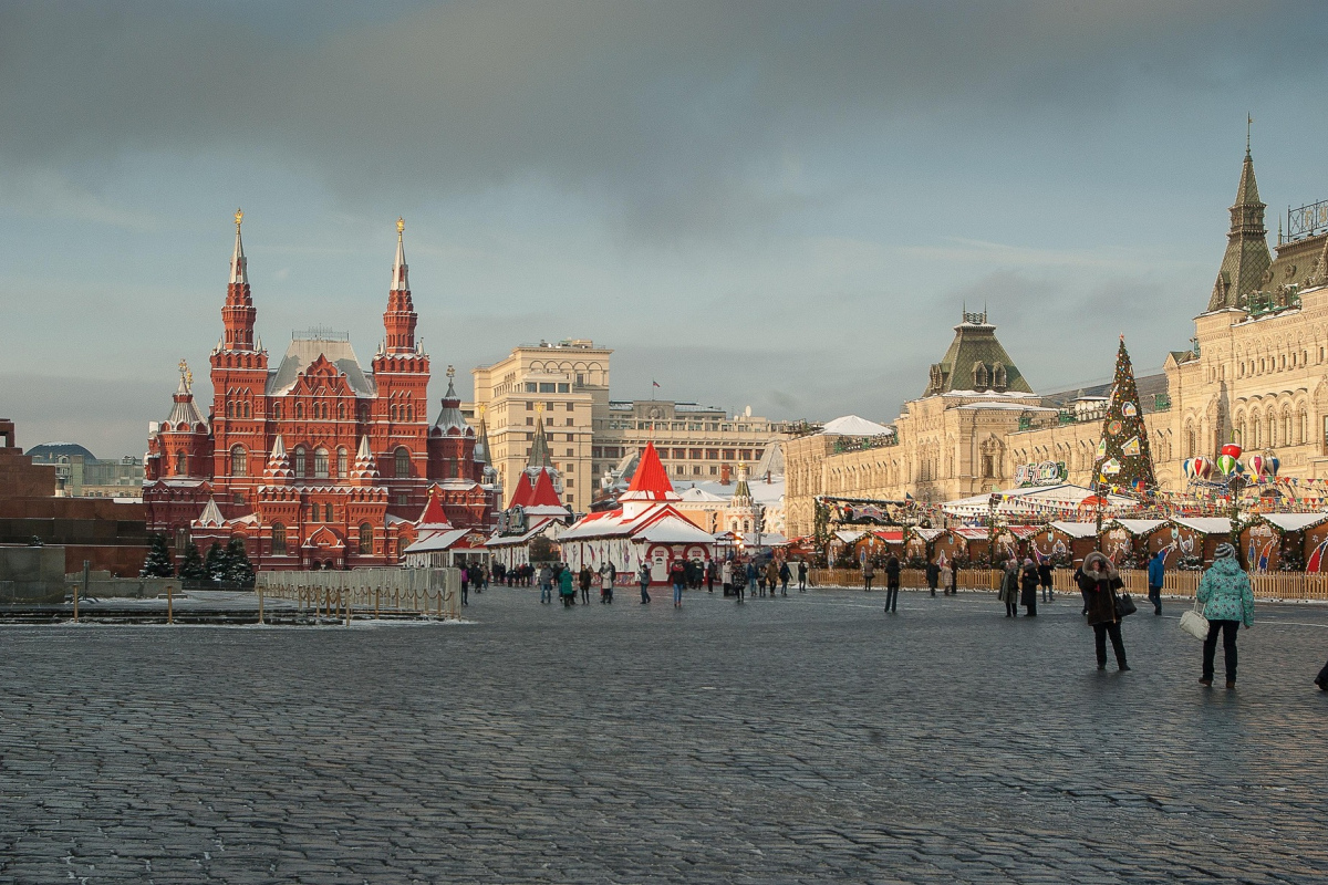 Der Rote Platz in Moskau