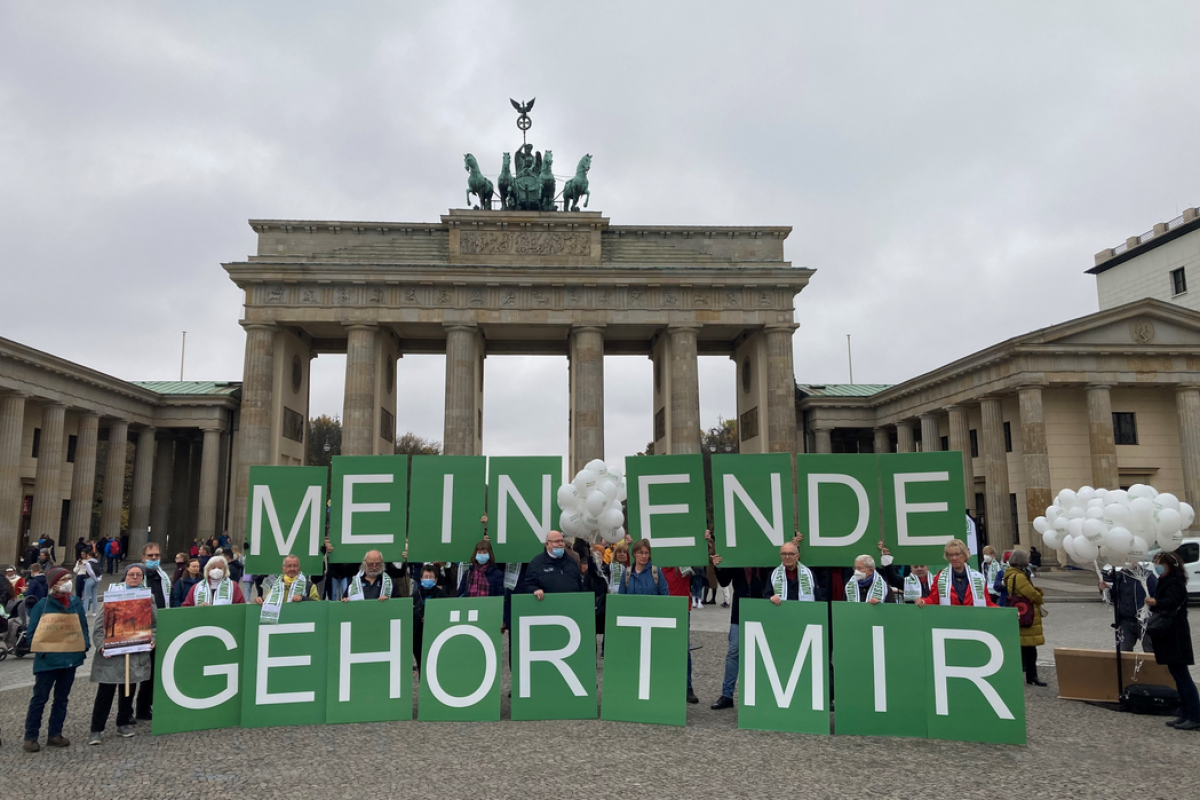"Mein Ende gehört mir"