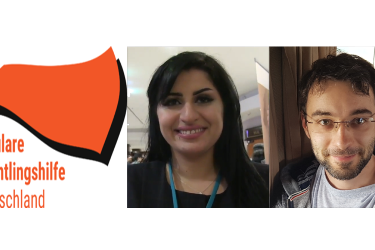 Rana Ahmad und Dustin Altermann