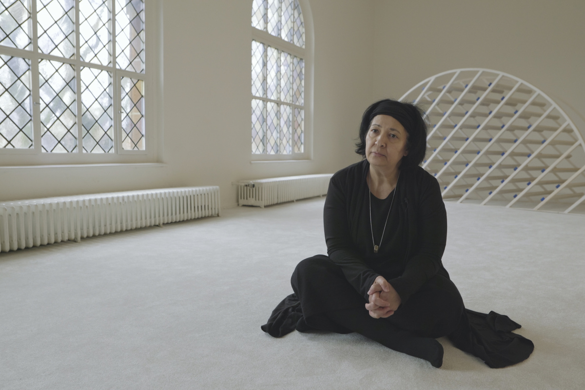 Seyran Ateş in der Ibn-Rushd-Goethe-Moschee