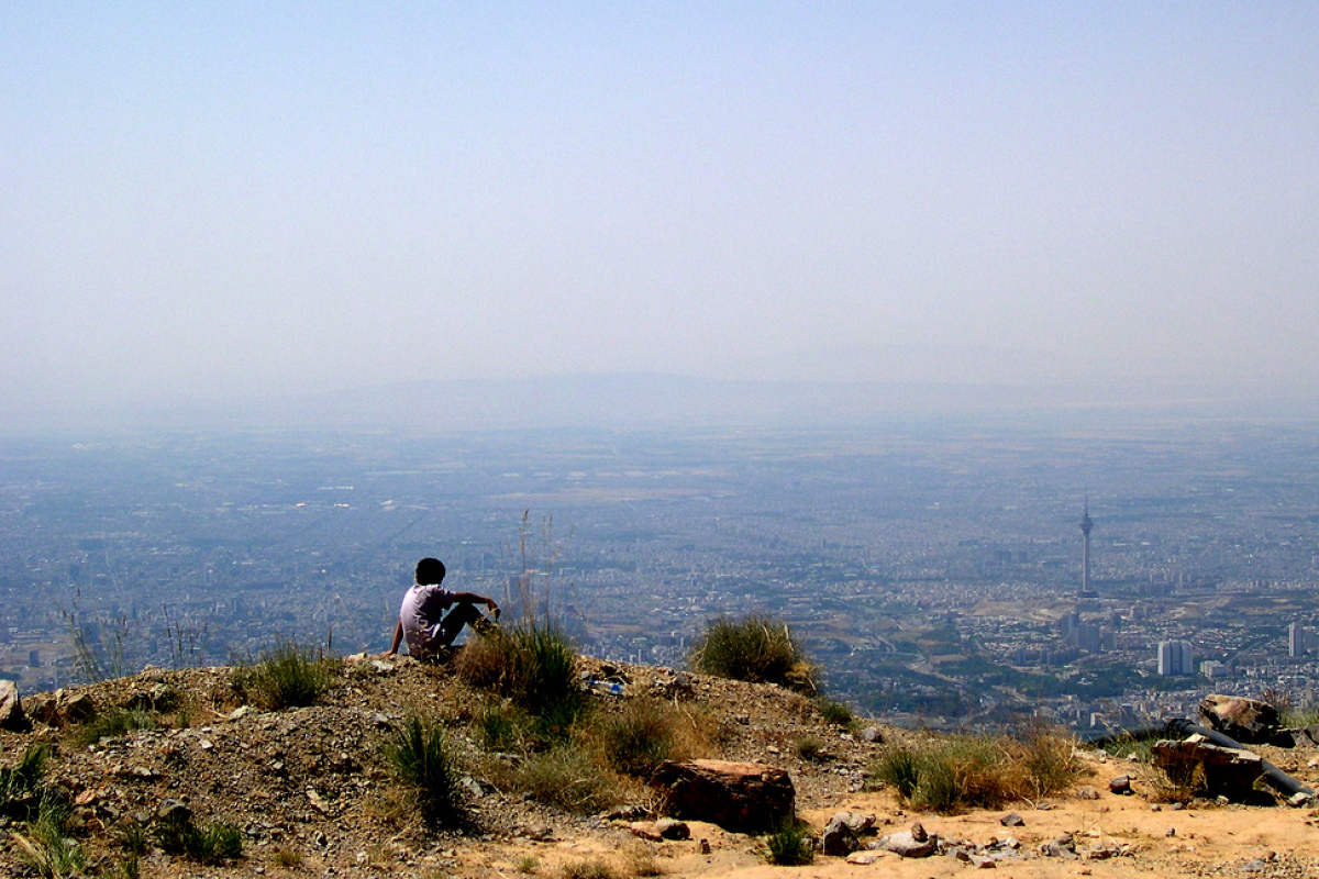Blick auf Tehran