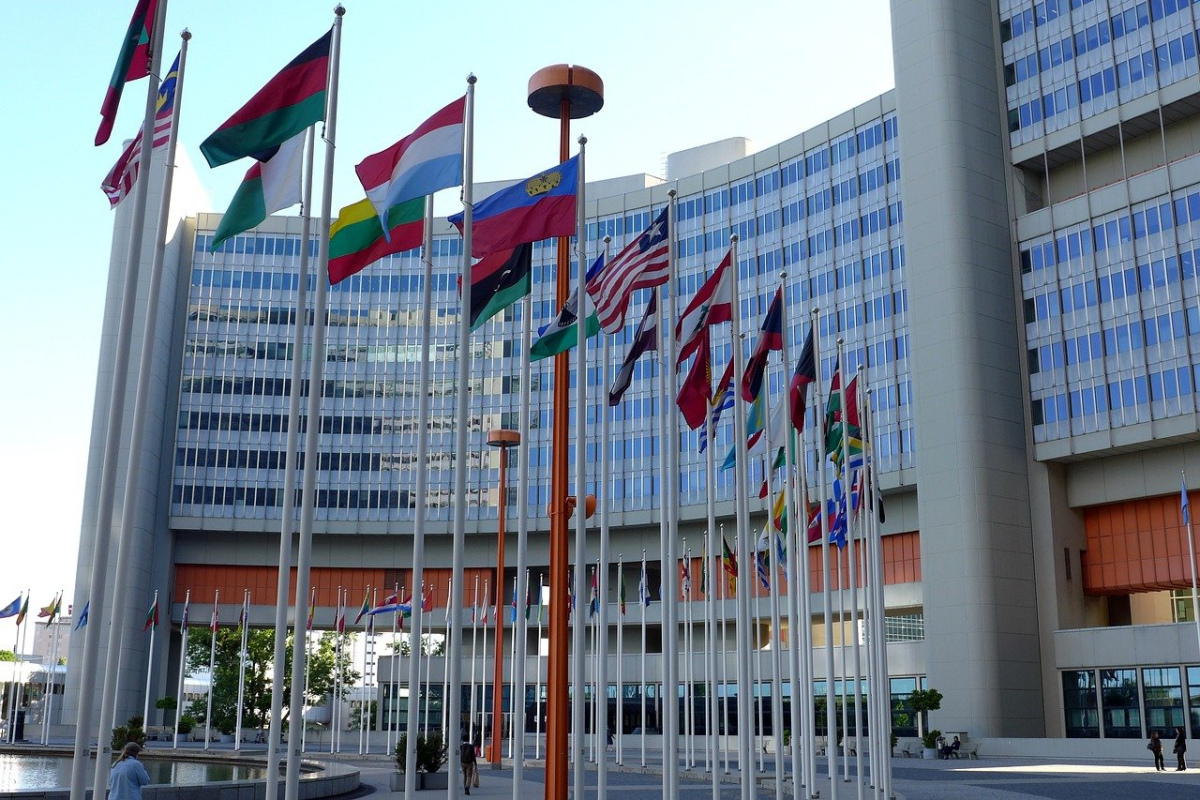 UN-Gebäude in Wien