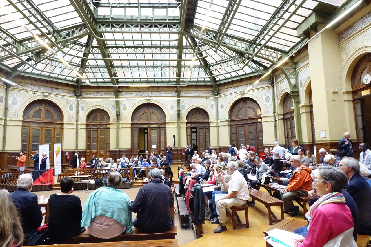 Internationaler Congress im Historischen Gewerkschaftshaus von Paris, Foto: © E. Ferk