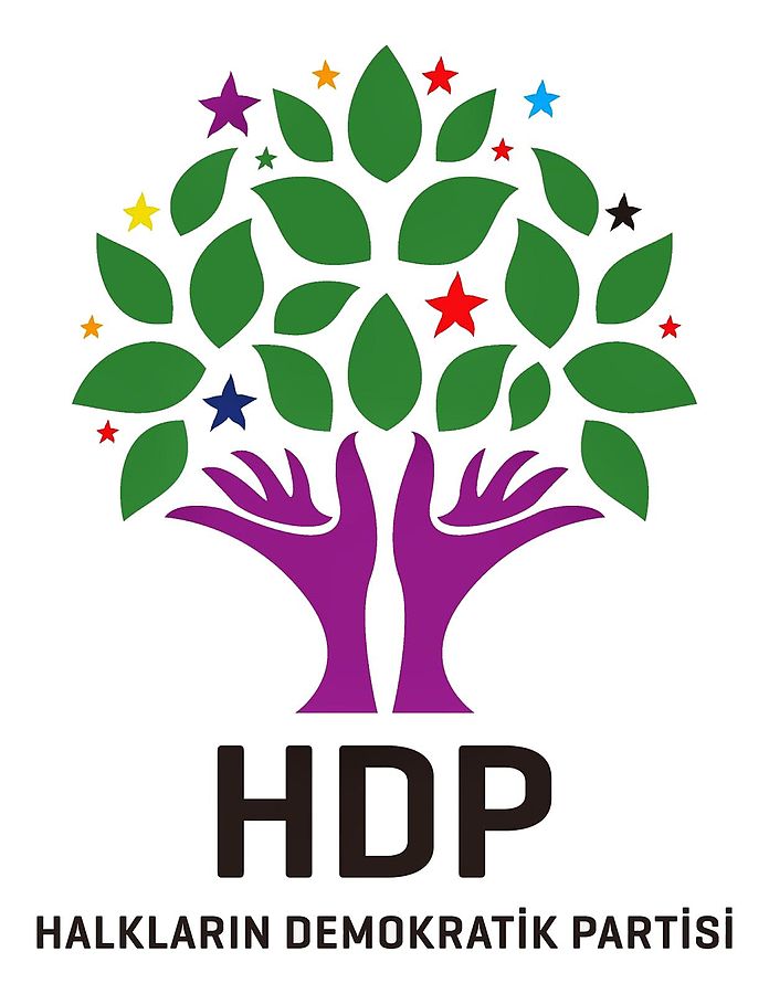 Logo der HDP