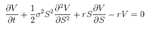 Black-Scholes-Gleichung