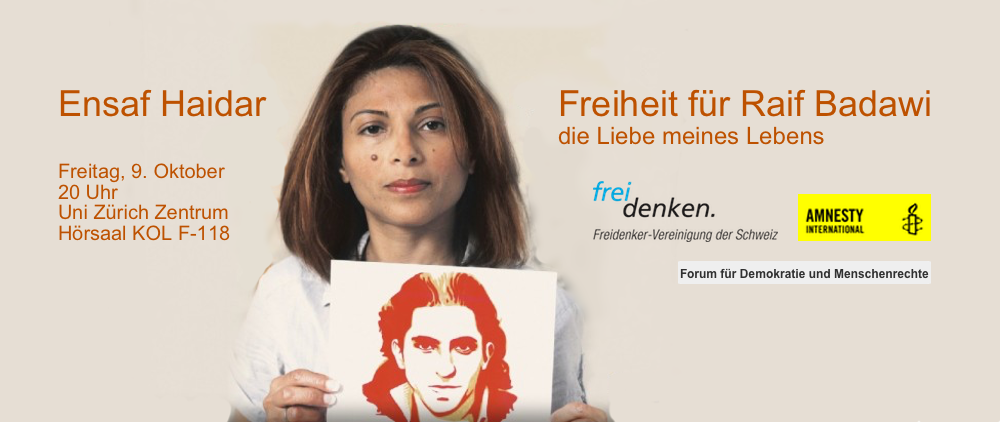 Freiheit für Raif Badawi