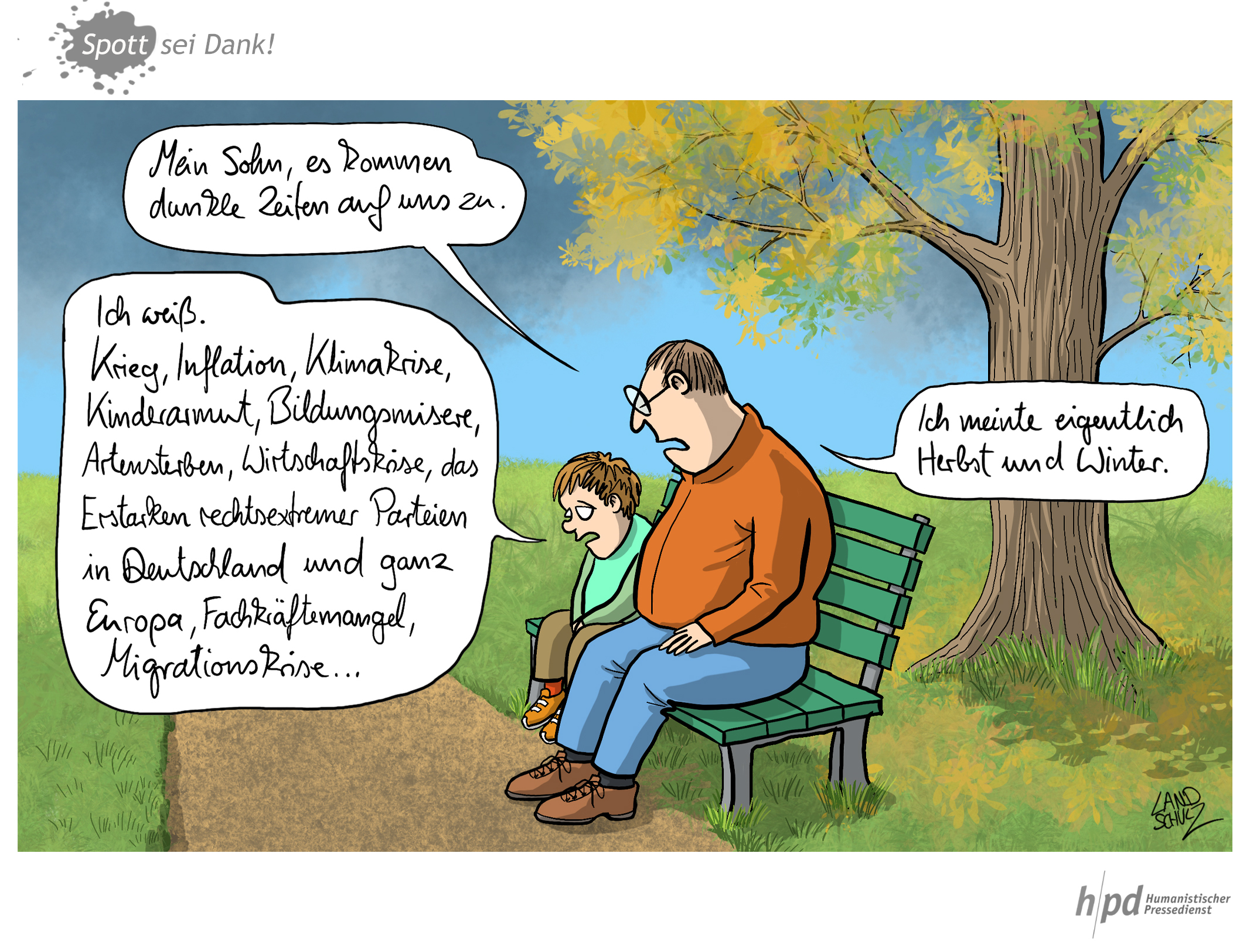 Karikatur: Dorthe Landschulz