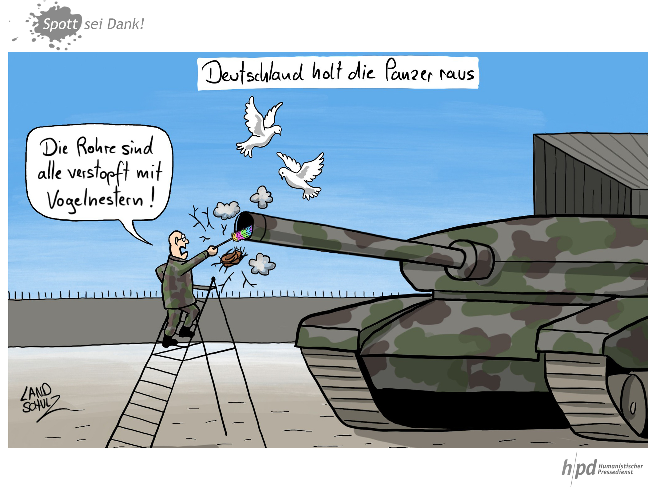 Karikatur: Dorthe Landschulz