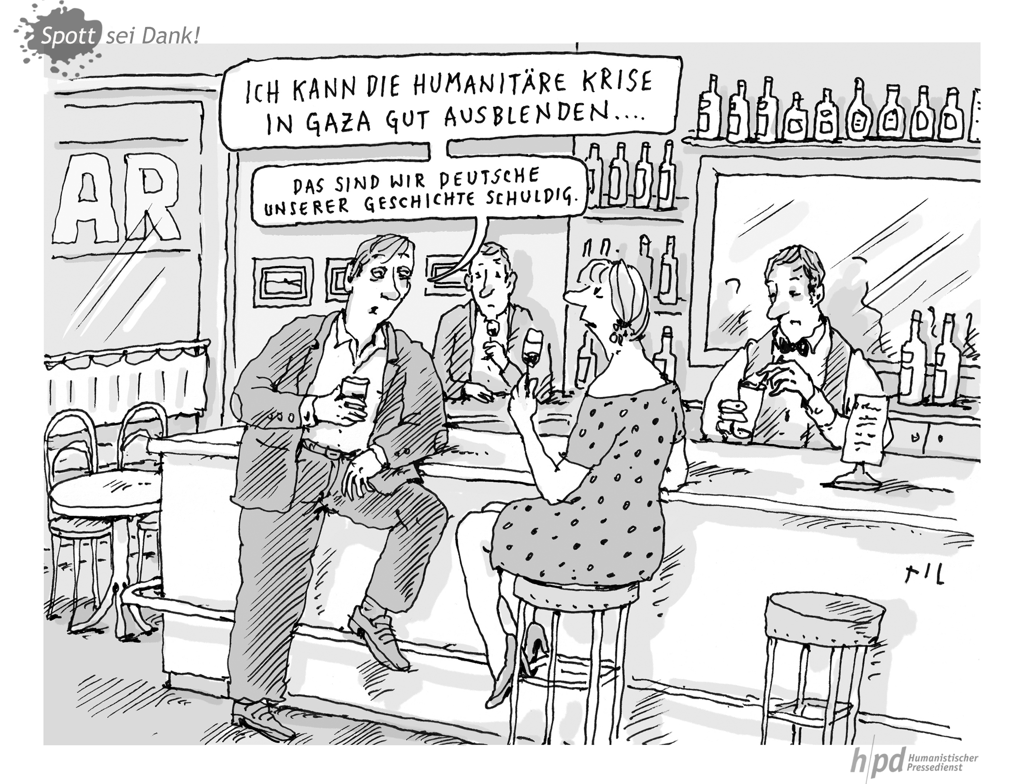 Karikatur: Til Mette
