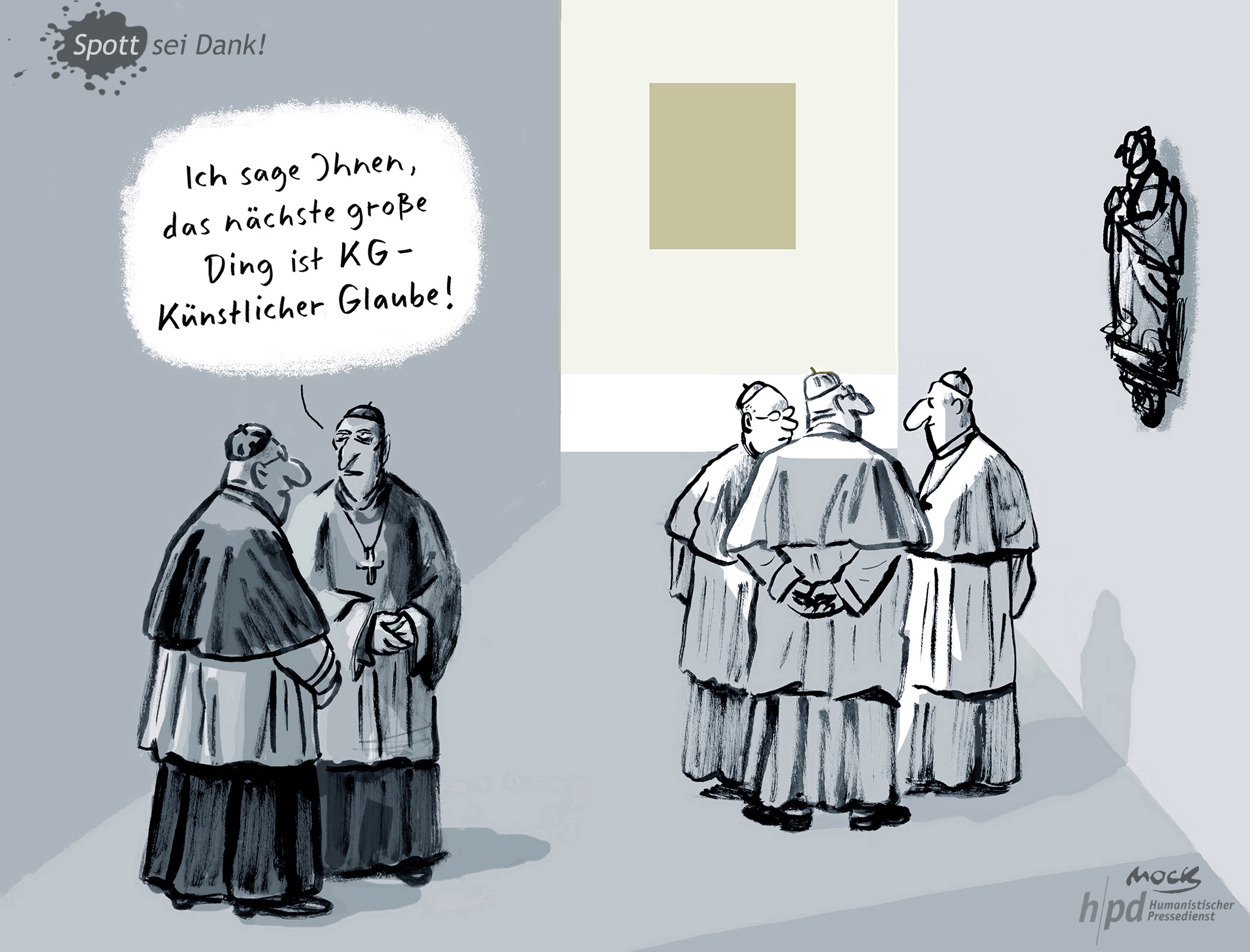 Karikatur: Volker Kischkel