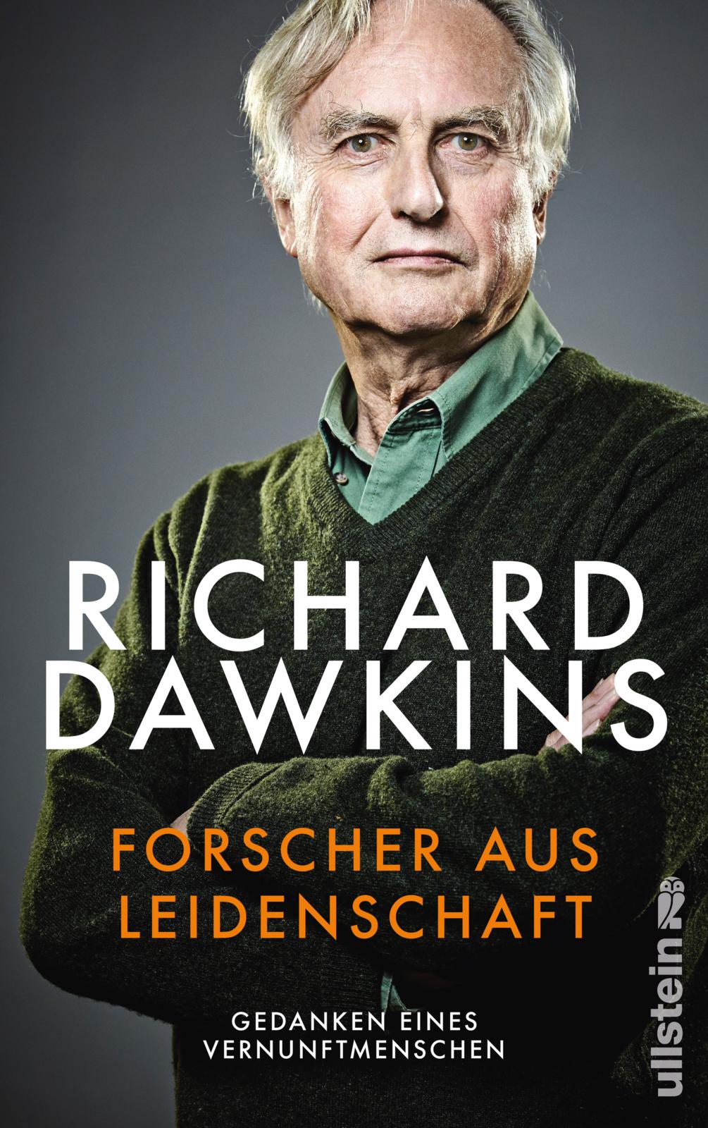 Cover von Dawkins' jüngst auf Deutsch erschienenem Buch "Forscher aus Leidenschaft".