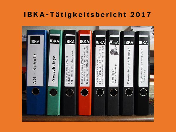 IBKA Tätigkeitsbericht 2017