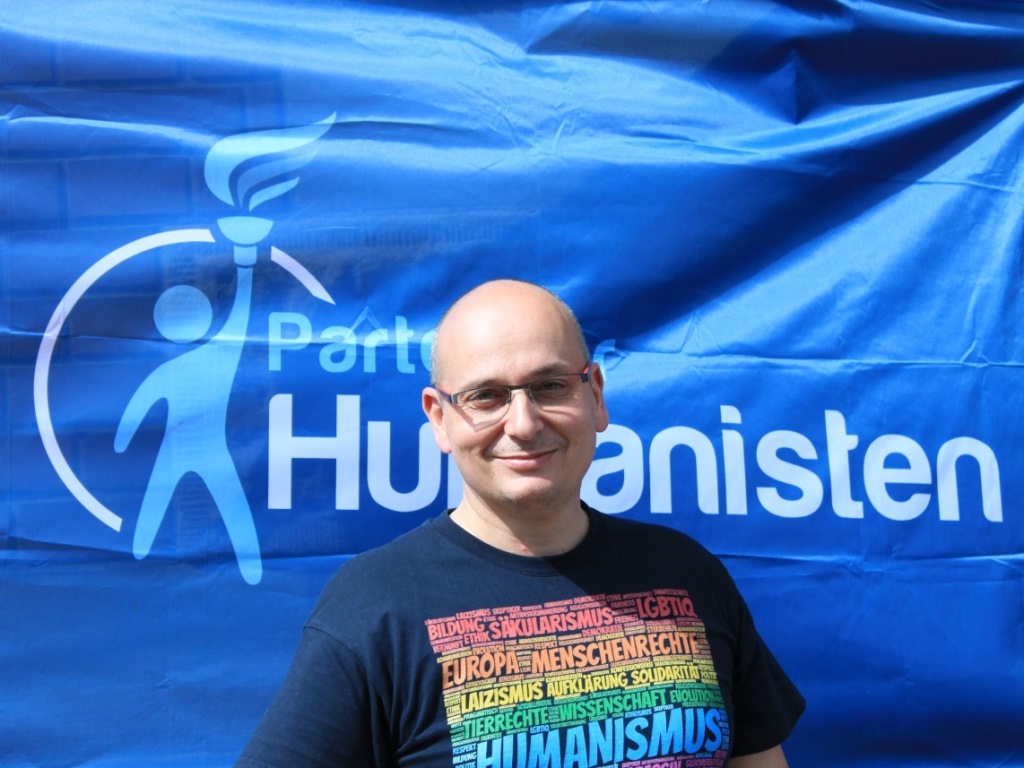 Mirco Kramer, Landesvorsitzender Partei der Humanisten Bayern