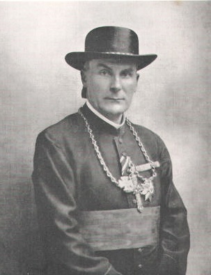 Bischof Faulhaber als Feldpropst (1917), Foto: M. Buchberger, Wikipedia, gemeinfrei