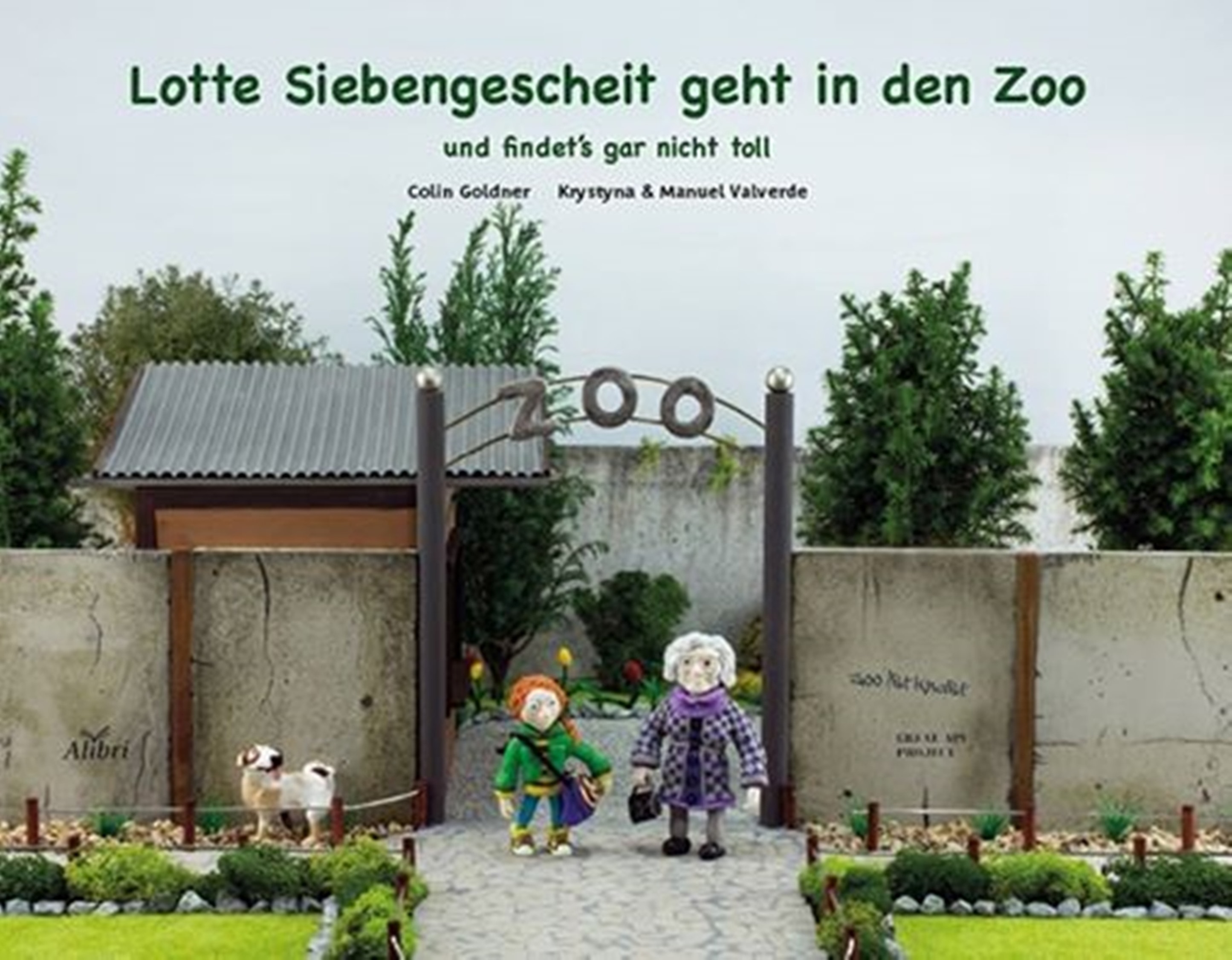 Cover des Buches "Lotte Siebengescheit geht in den Zoo - und findet's gar nicht toll"