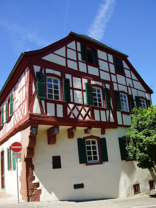 Das Geburtshaus von Felix Adler in Alzey.