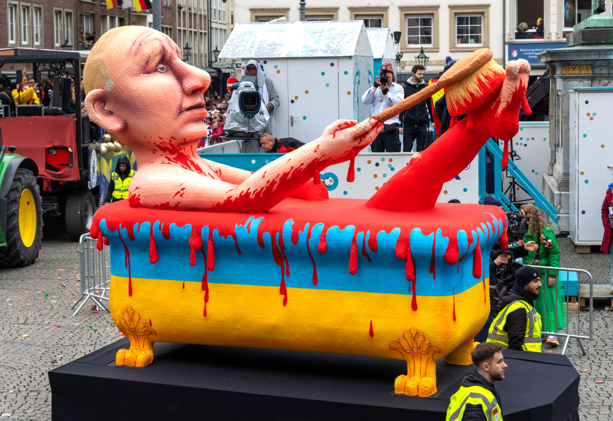 Putin nimmt ein ukrainisches Blutbad Putin nimmt ein ukrainisches Blutbad