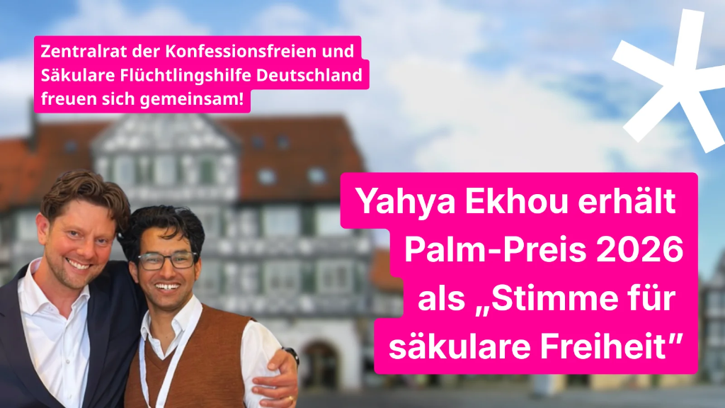 Der Zentralrat der Konfessionsfreien gratuliert