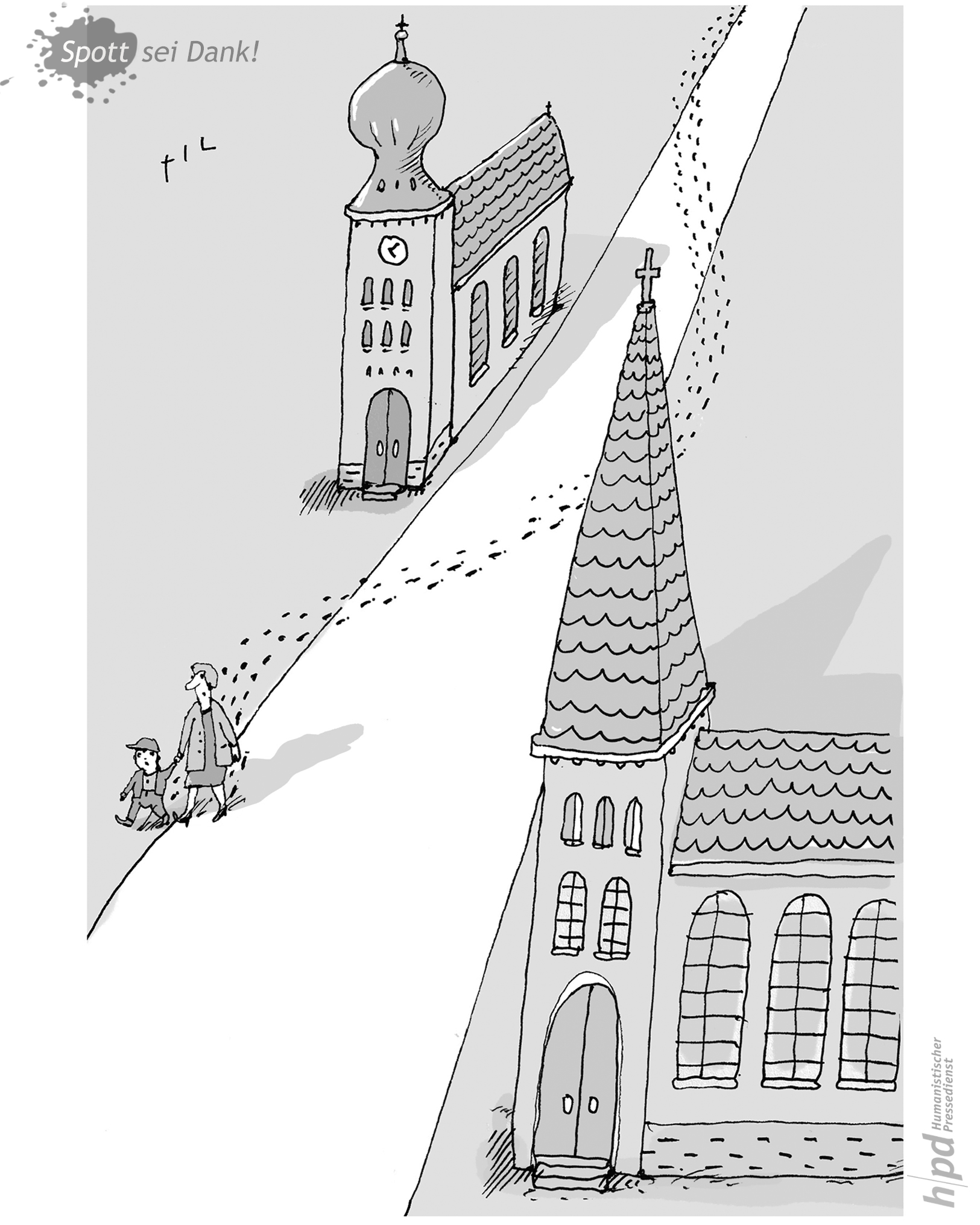 Karikatur: Til Mette