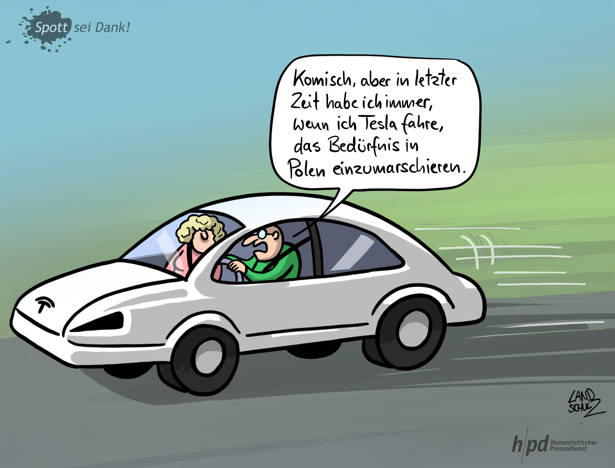 Dorthe Landschulz beschreibt da ein Gefühl, das auch viele Lada-Fahrer kennen...