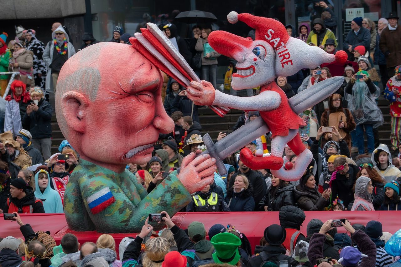 Putins Angriff auf die Satire 