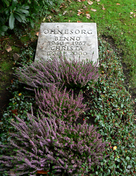 Grabstelle Benno Ohnesorg in Hannover, Foto: AxelHH, Wikimedia, gemeinfrei