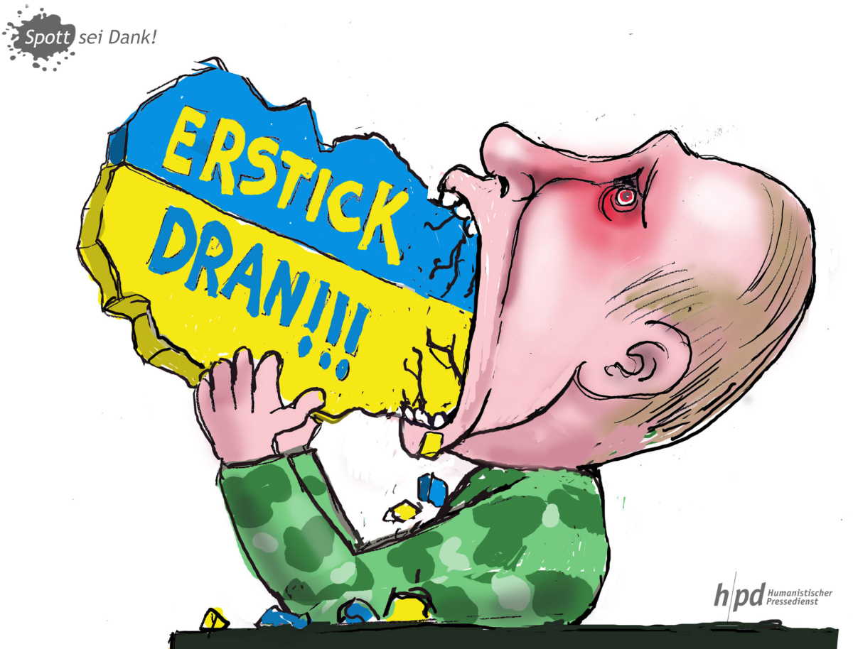Karikatur: Jacques Tilly