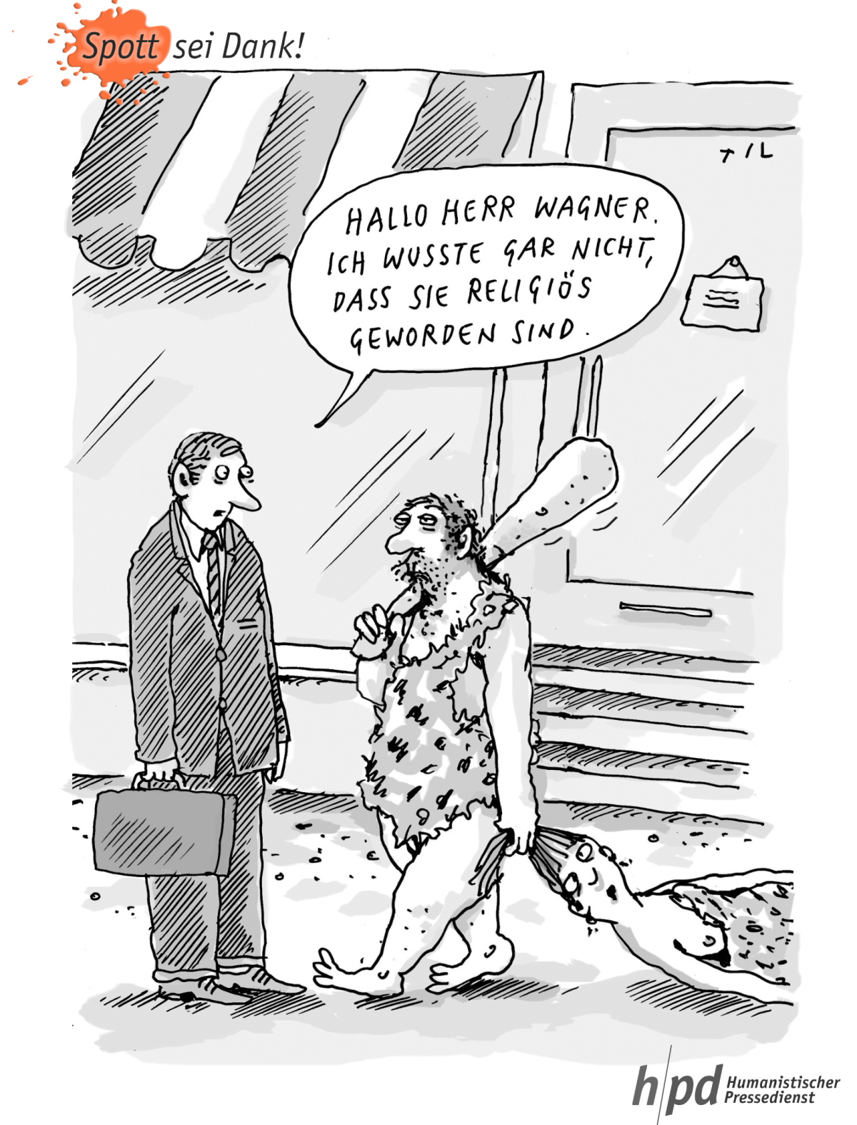 Karikatur: Til Mette